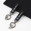 YYCE3 Car Key Chain Carbon Fiber Keychain Key Buckle Key Ring Gift For Alfa Romeo giulia stelvio giulietta 159 147 156 166 Accessories