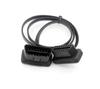 LoongGate OBD-II OBD2 Extension Cable Ultra Thin - for Code Scanner USB ECU Reader - 0.6m