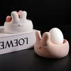 Форма для лотков для яиц Кролик Форма кролика для гипса Форма подсвечника кролика Милая Для хранения яиц Изготовление свечей Подарки