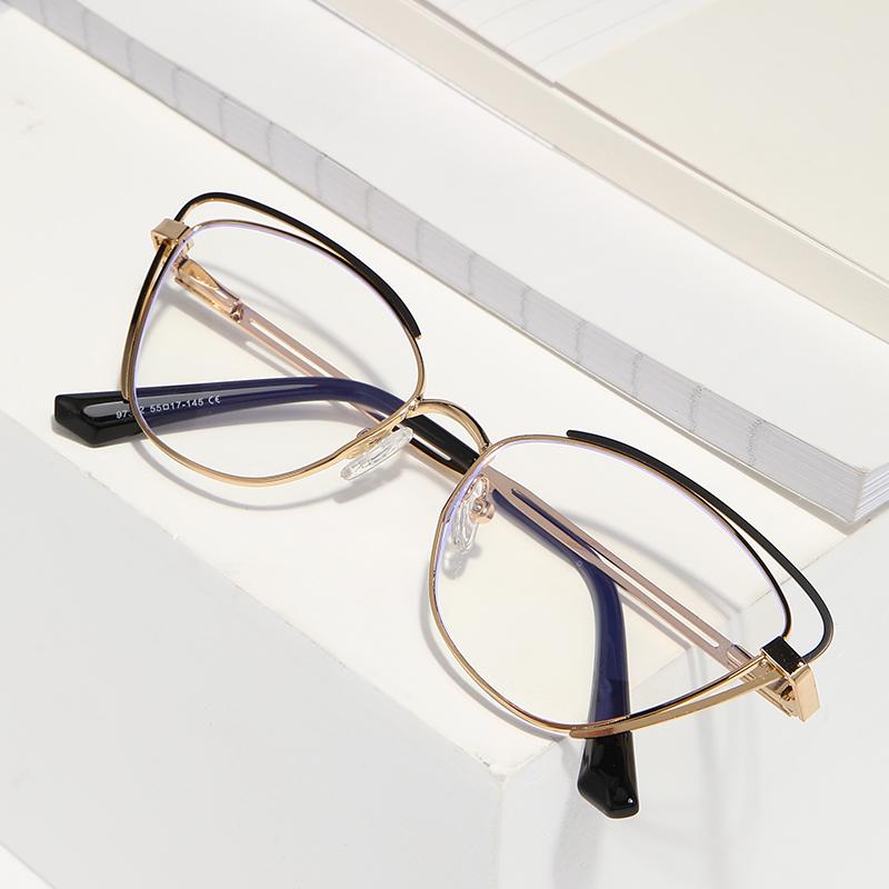 Оправа для очков Anti-Blue Light Rays, женские очки «кошачий глаз», фирменные дизайнерские прозрачные линзы, компьютерные оптические очки