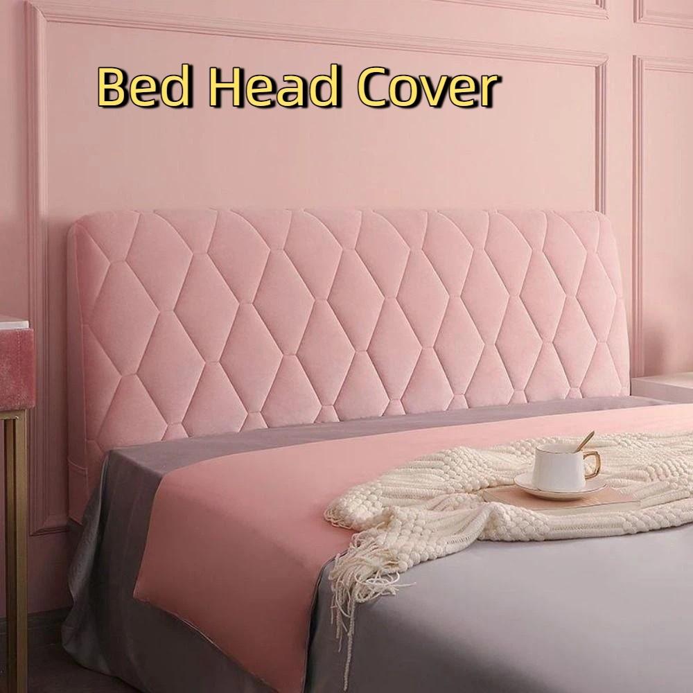 Однотонный Чехол на Изголовье Кровати Велюровый Чехол на Изголовье Кровати Комната для Девочки