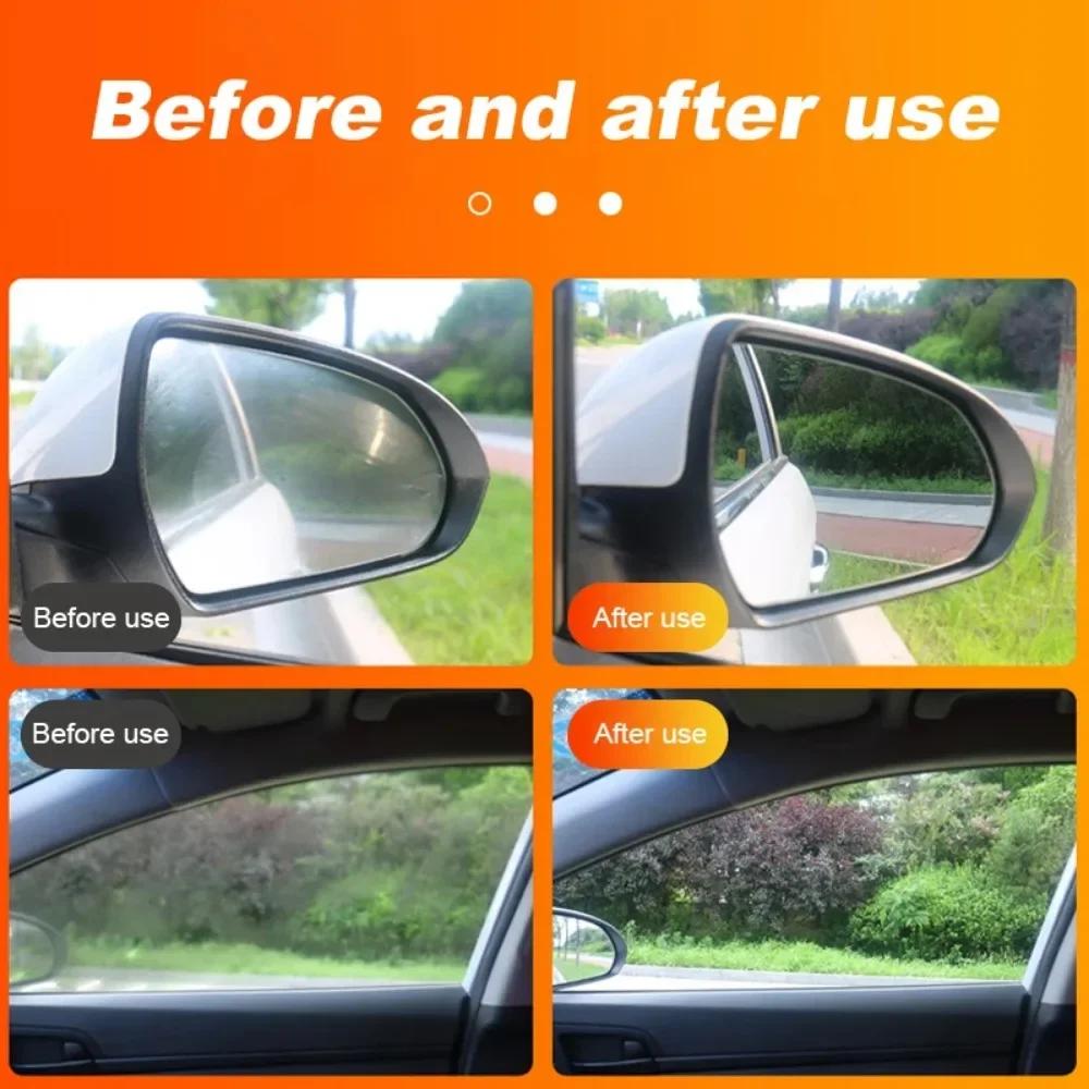 100ml Glass Cleaning Paste - Removes Oil Film & Prevents Fog on Car Windshields & Motorcycle Glass (For Auto & Home)