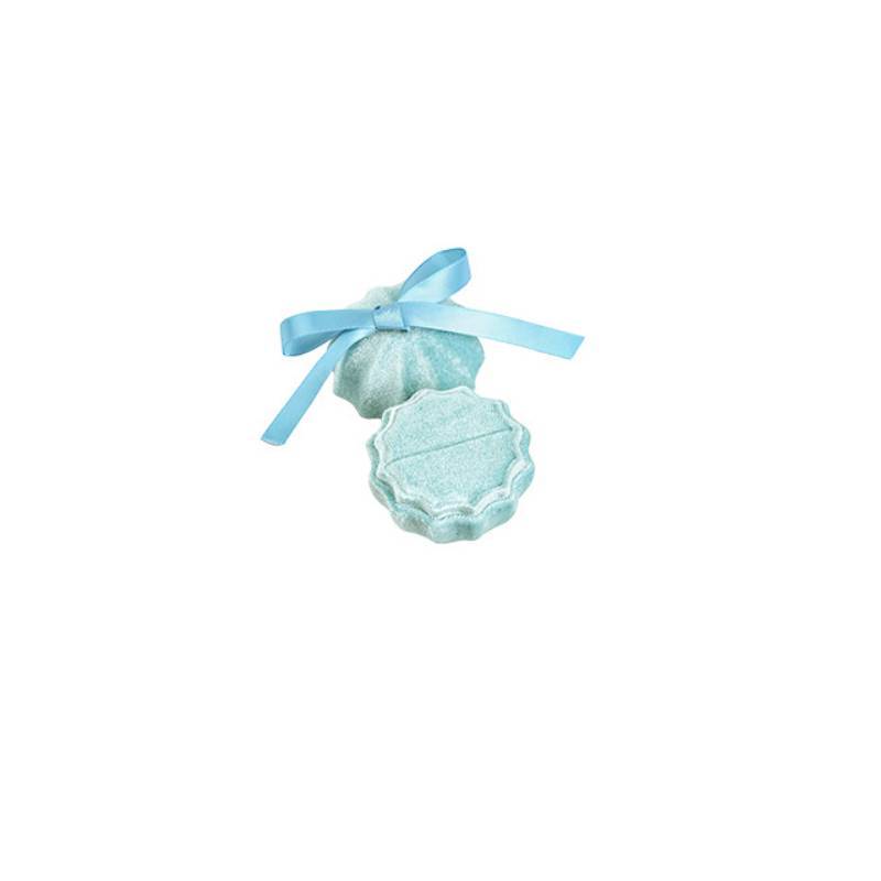 Velvet Ring Box With Pumpkin Shape For Jewelry Storage And Gift Packaging