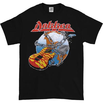 Футболка унисекс Dokken Rokken 1980-х годов с Dokken Rock Band