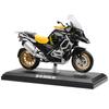 1/12 Scale R1250 GS Diecast Motorcycle Model Toy with Sound and Light for Kids Toddler Boys Girls Gift Collection