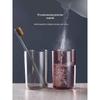 Aige Wall-Mounted Toothbrush Holder with Toothpaste Dispenser