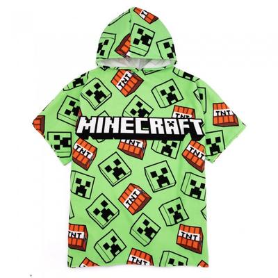 Полотенце Creeper с капюшоном для мальчиков