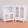 1:12 Scale Dollhouse Cupboard Mini Furniture Doll Display Cabinet Kids Toy