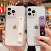 Матовый прозрачный чехол для телефона с ремешком на запястье для Iphone 14 13 12 11 Pro Max 14 Plus 13pro 11, противоударный бампер, защита линз, мягкий чехол
