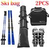 Комплект из 2 лыжных сумок, сумка для сноуборда и ботинок, большая вместимость, водонепроницаемый лыжный рюкзак, лыжные дорожные сумки, комплект лыжных принадлежностей