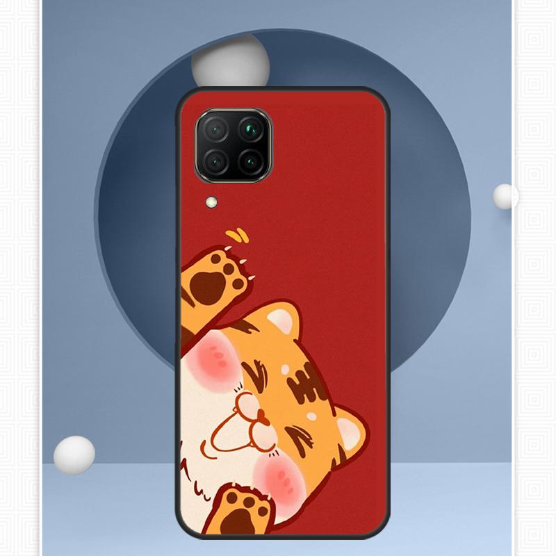 Забавный мультяшный тигр Для Huawei Nova 12i 12s 11i 8i Y91 Y60 Y70 Y72 Y90 Y61 9 10 SE P20 P40 Lite P30 P60 Pro Чехол