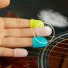 4pcs/set Non-Slip Silicone Finger Guards Rubber Thimble Guitar Fingertip Protectors   Unisex