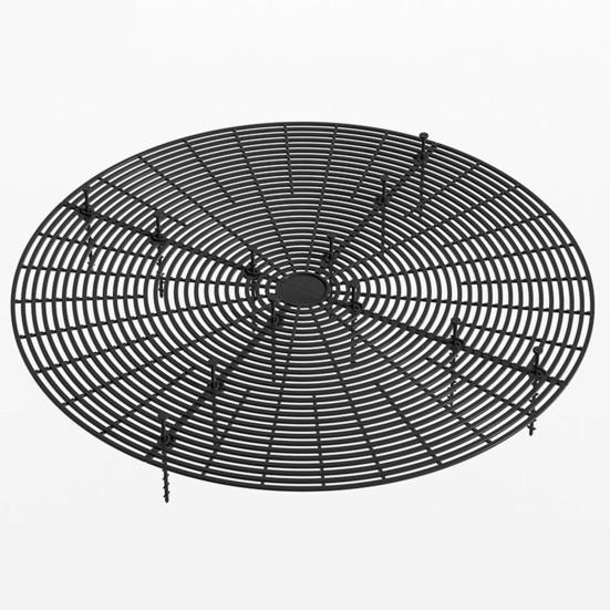 1 Set Plant Pot Grid Reusable Rust-proof ABS Flower Pot Grid Cat Digging Stopper Baby-proofing Supplies for Home