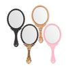 New Hot Makeup Mirrors Dresser Mirror Vintage Oval-Shape Handheld Mirror Vanity Mirror
