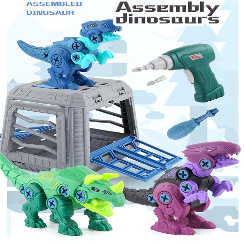 Игрушки динозавры STEM Сборка игрушек Рождественские подарки на день рождения для детей