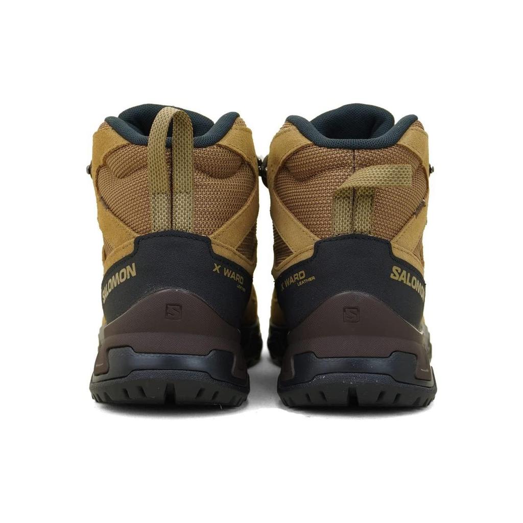 SALOMON X Ward Удобные Качественные Амортизирующие Полувысокие Функциональные Ботинки для Активного Отдыха Мужская Обувь Обожжённая Умбра 471818