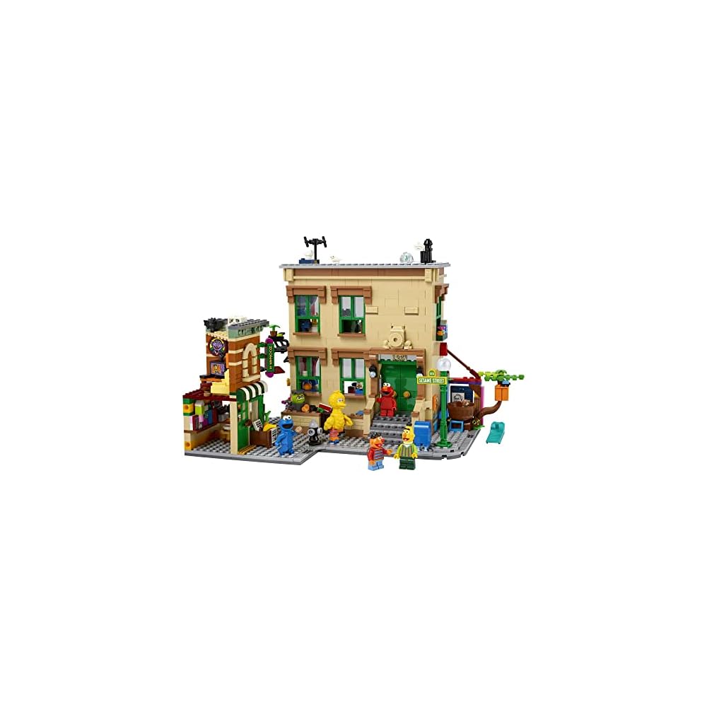 LEGO Ideas Sesame Street 123 Building Set Toy Blocks for Kids and Adults