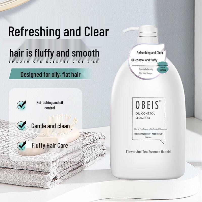 Obeis Floral Tea Oil Control Anti-Dandruff Shampoo