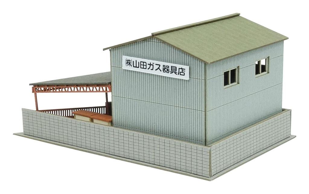 Sankei Miniature Art Petit Town Factory Paper Craft 1/220 MP01-160