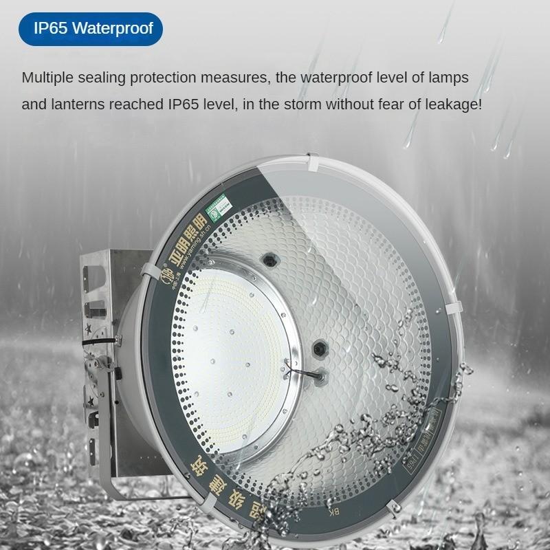 220V Public Square Searchlight IP65 Waterproof Construction Site Illumination Lamp High Brightness LED Tower Pendant Lamp