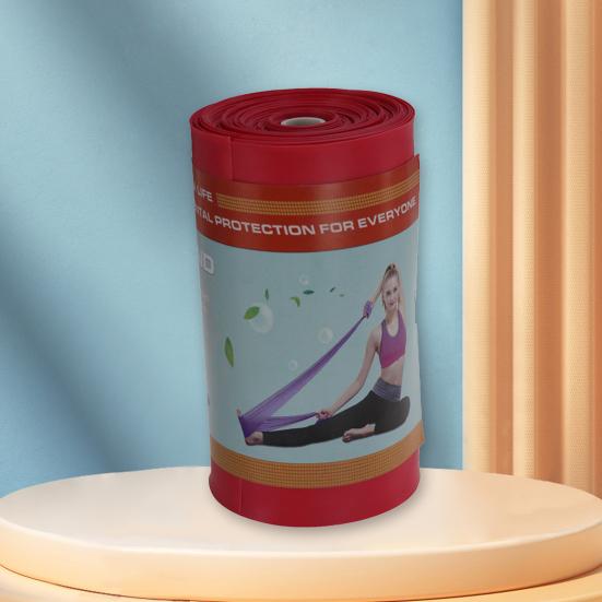 1 рулон, 1,8 м, натяжной пояс для йоги, гибкий, высокоэластичный, разрезаемый, корректирующий фигуру, женские ремни для занятий йогой, тренировки, фитнес-использование