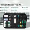 Набор сетевых инструментов, профессиональный портативный Ethernet-компьютер для обслуживания сетевого кабеля, тестер щипцов, резак, ремонтный набор с сумкой