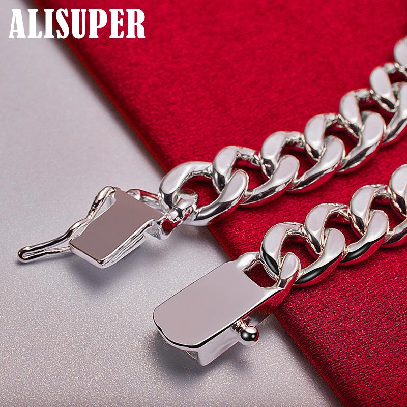 925 Sterling Silver 8mm Smooth Sideways Bracelet Jewelry