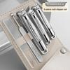 Профессиональный Премиум Набор из 5 Штук Острых Нержавеющей Стали Маникюрных Ножниц с Градиентом, Угловой Чистильщик Ушей, Портативные Инструменты для Маникюра и Педикюра