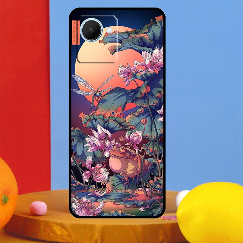Японский стиль Арт Япония Для Realme 15 Pro 10 11 12 13 14 Pro Plus GT6 GT7 C61 C67 C63 C71 C55 C51 C65 C53 C75 Чехол