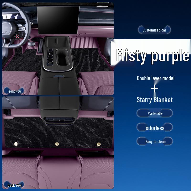 Waterproof TPE Car Floor Mats for Modern Verna 16-20 & Verna RV 17-18 Models