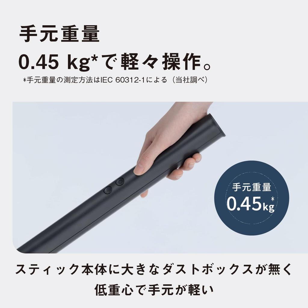 Panasonic Panasonic Store Plus Model Отдельный беспроводной очиститель Stick Black MC-NS10KE-K