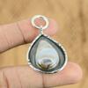 Натуральный ботсванский агат, ювелирное изделие из драгоценного камня, кулон из стерлингового серебра 925 пробы для женщин