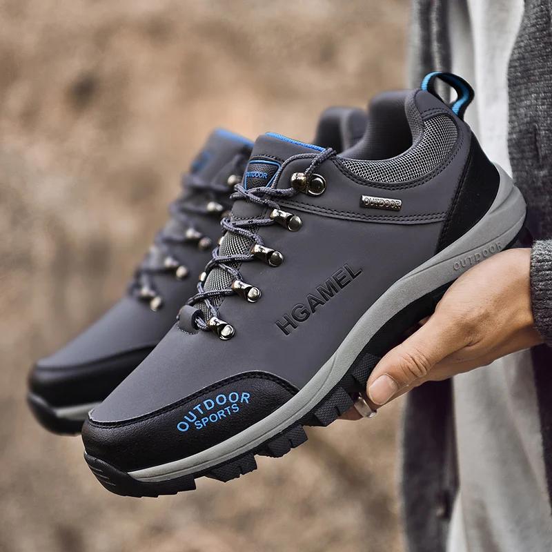 Уличная мужская треккинговая обувь, дышащие альпинистские походные кроссовки, мужские кроссовки, удобная прогулочная повседневная обувь, мужская походная обувь