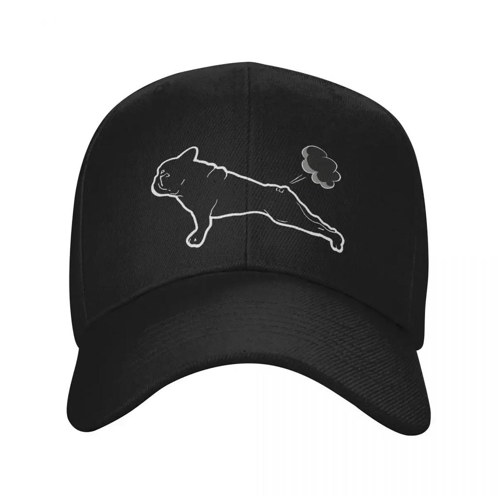 Custom Fashion French Bulldog Yoga Baseball Cap Women Unisex Adjustable Unisex Dad Hat Hip Hop Sun Hat