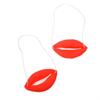 Funny Lips Props Thick Big Mouth Sausage Mouth Decor Creative Big Lips Prank Toys  April Fool's Day