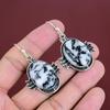 White Buffalo Turquoise Earring Natural Gemstone Jewelry Handmade Decent Earrings 925 Sterling Silver Earring Gifts For Mom Designer Jewelry