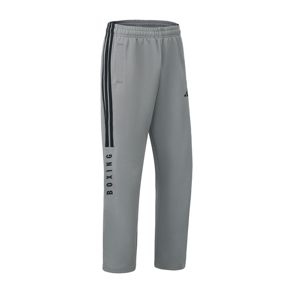 Adidas Спортивный костюм-двойка Boxing 3-Stripes Classic Retro с прямыми штанами, куртка и штаны, унисекс, серый, TR30JR1BX-GYB+TR30PR1BX-GYB