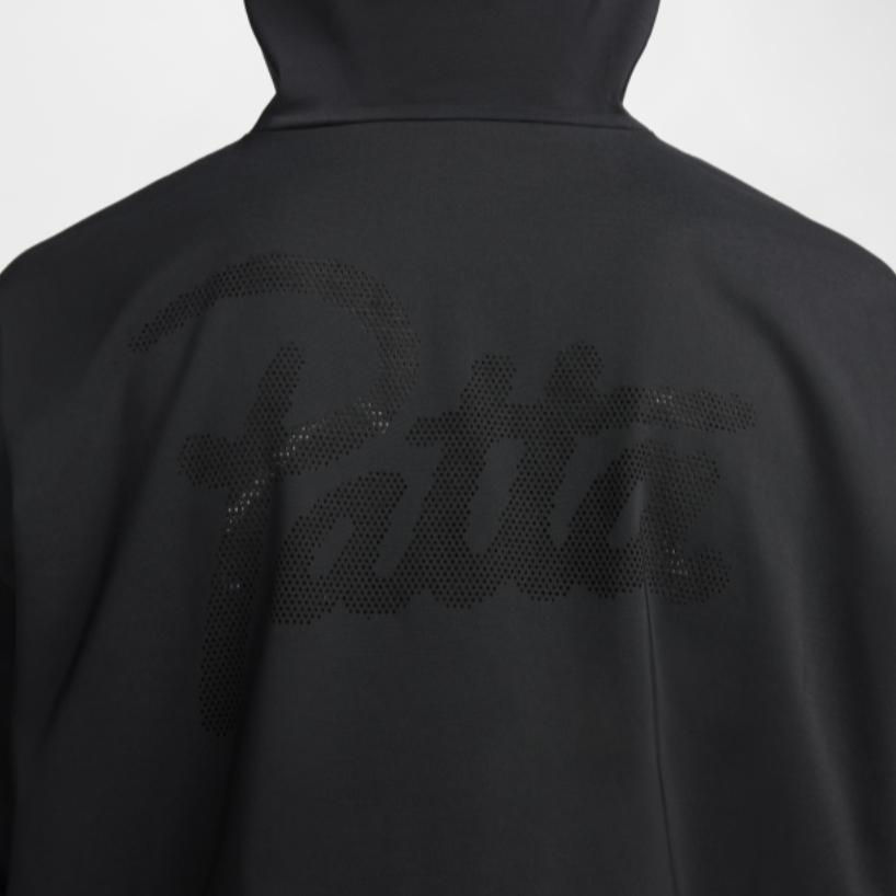Nike X Patta SS24 Удобная модная спортивная куртка с длинными рукавами Верхняя одежда унисекс Черный FJ3088-010