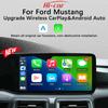 Беспроводной CarPlay для Ford Mustang 2025-2025 Беспроводной Android Auto Center Control Screen Car Machine Connectivity Upgrade Smart