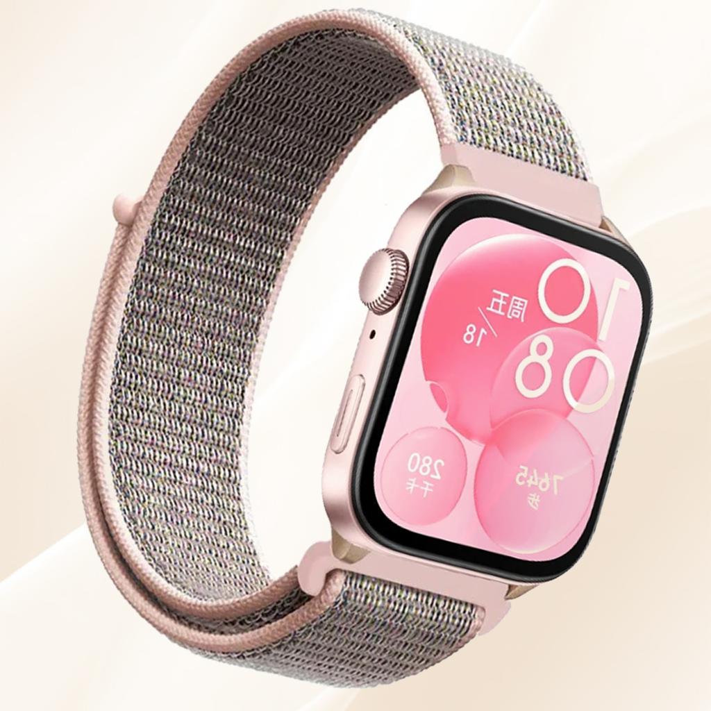 Нейлоновая петлевая лента Для huawei watch fit 3 ремешок умный браслет дышащий Спортивные ремешки браслет для huawei fit3 Аксессуары