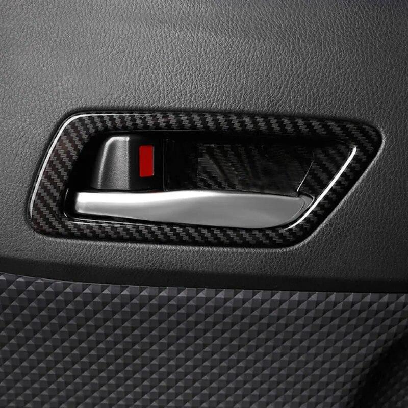 My Good Car Car ABS Interior Door Handle Trim Inner Door Bowl Sticker for Toyota C-HR CHR C HR 2016 2017 2018 Car Accessories