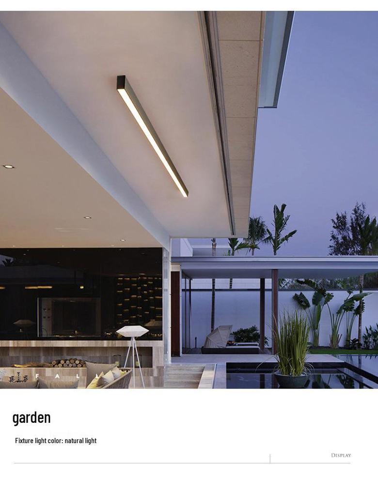 Скандинавская минималистичная светодиодная лента для гостиной, прихожей, спальни и балкона