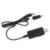 Кабель преобразователя USB в постоянный ток от 5 В до 9 В 12 В, регулируемое напряжение, Вольт, светодиодный дисплей, трансформатор, регулятор мощности постоянного тока с шнуром переключателя
