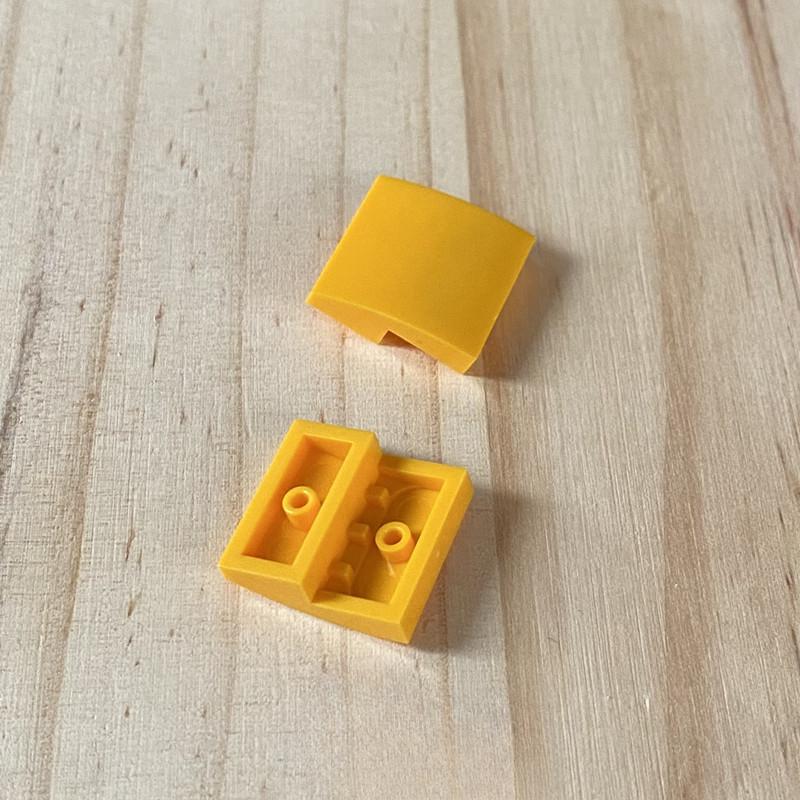 Compatible Building Block Small Particle Building Block Parts Parts 15068 Accessories 2X2X2/3 Smooth Curved Plate