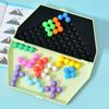 1 Set Kids' Smart Bead Pyramid Game Educational Brain Teaser Toy with Colorful Balls Engaging Puzzle Challenges for Children's Intelligence