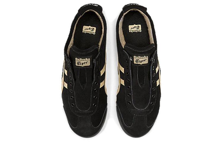 Men's Sneakers Onitsuka Tiger Mexico 66 Slip-On 'Black Wood Crepe'