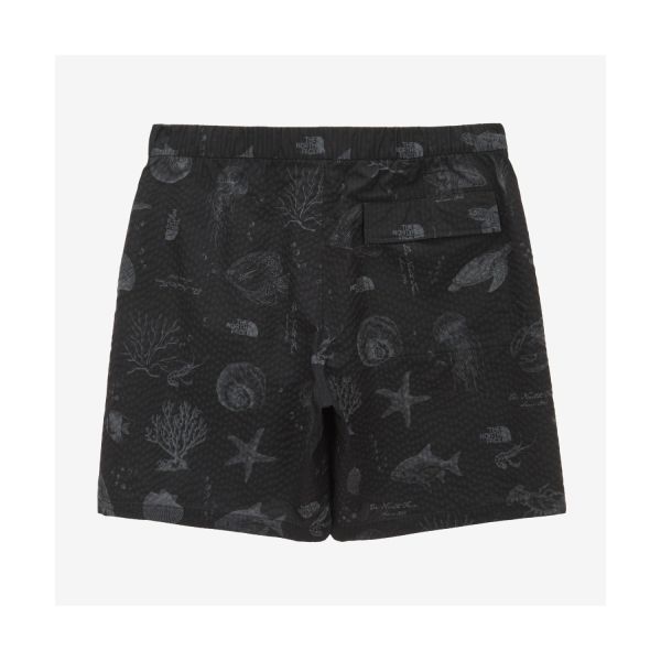 The North Face Pattern Print Drawstring Casual Shorts Men shorts NS6NS07B