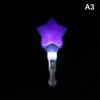1Pc Colors Change LED Glow Stick Heart Star Shape Luminous Concert Cheering Tube Wedding Party Light Stick