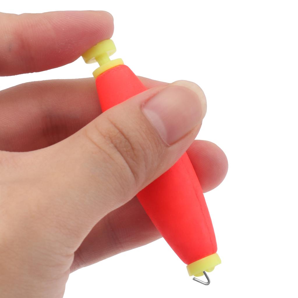 10 шт., красные поплавки из пены EVA, овальные поплавки для рыбалки на лодке, на лету, в море