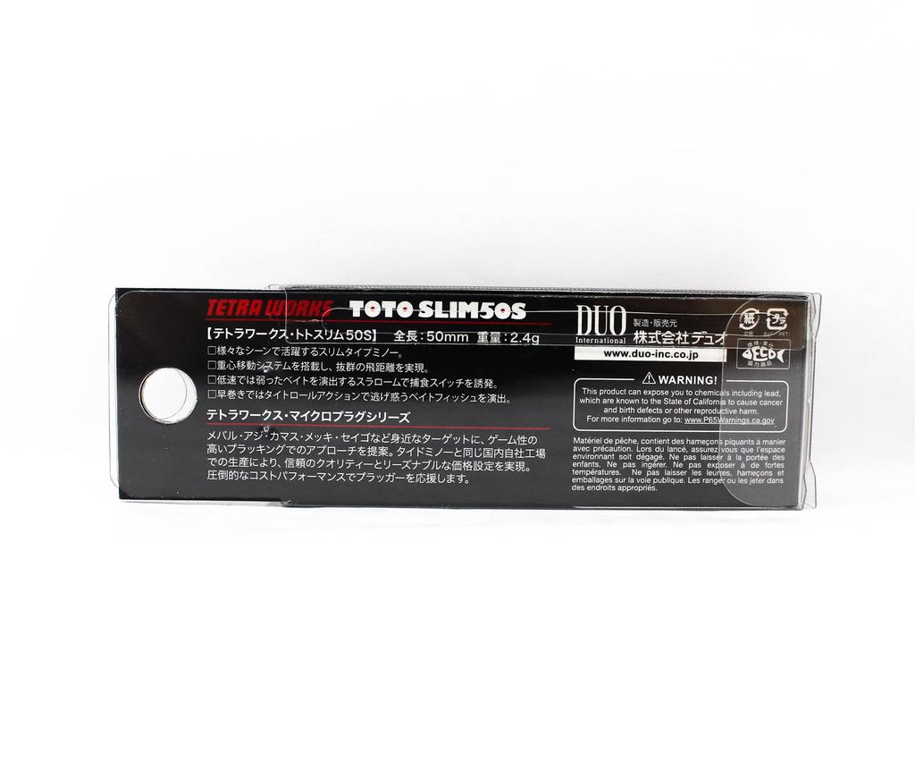 DUO Тонущий воблер Tetra Works Toto Slim 50S CCC0653 (8954)